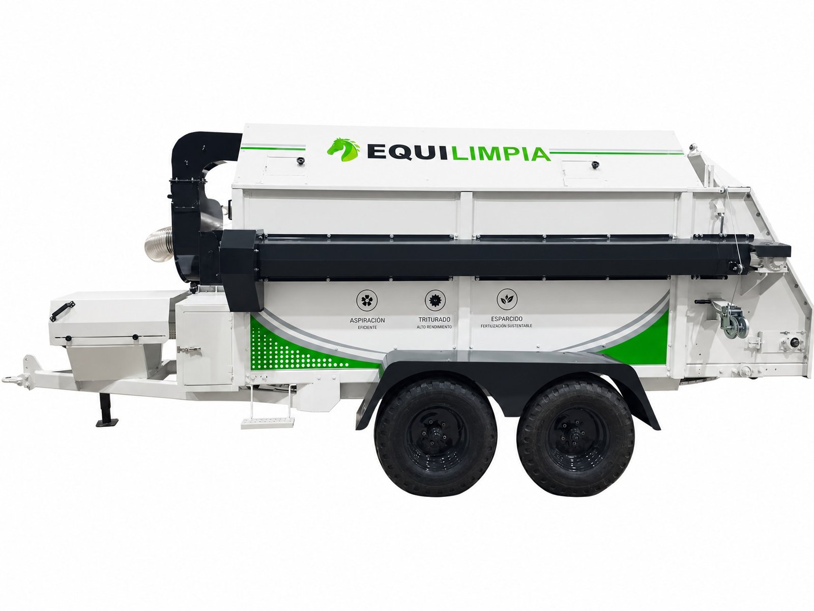 Equilimpia, máquina de SINC Maquinarias para limpieza de boxes ecuestres